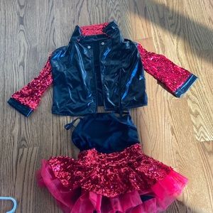 Girl dance costume